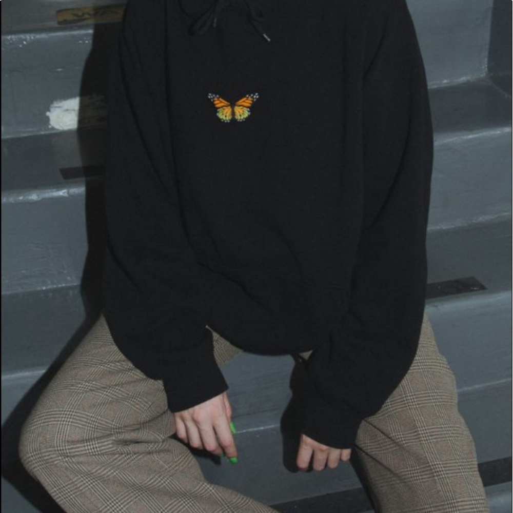 Brandy melville butterfly hoodie